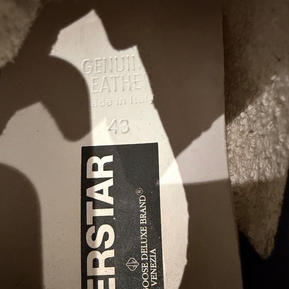 GOLDEN GOOSE Men's Super Star Low Top Sneakers - Picture 8 of 10